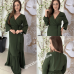 Vestido Envelope Rafaela Verde Militar Vestido Envelope Rafaela Verde Militar